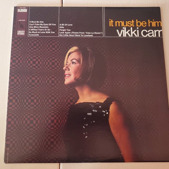 Vikki Carr - it must be him  Vynil Record - Picture 1 of 2
